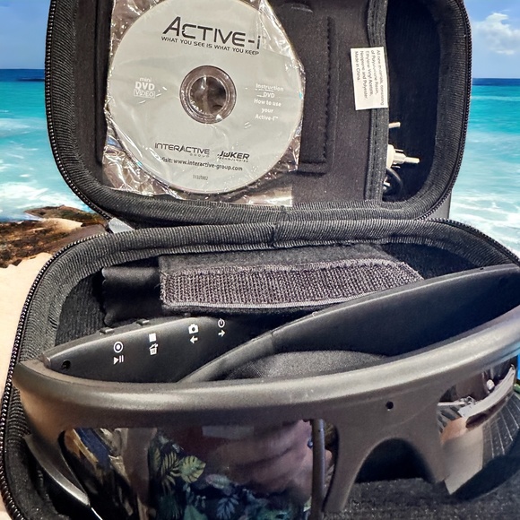 ACTIVE-i Built-in Video & Audio Recording Sunglasses - Picture 4 of 5